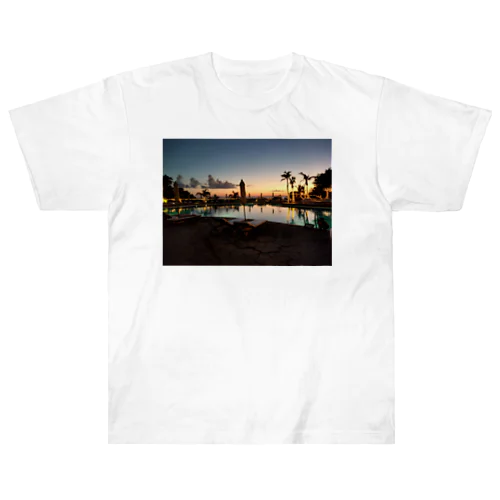 南国ホテルのサンセットsunset ヘビーウェイトTシャツ