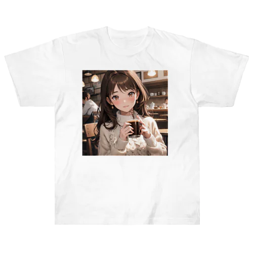 chillタイム彼女 Heavyweight T-Shirt