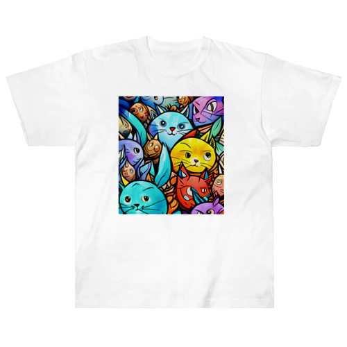 PAC (ポップアートキャット) ヘビーウェイトTシャツ