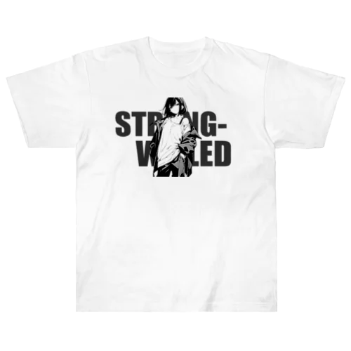 STRONG-WILLED_02GIRL  Heavyweight T-Shirt