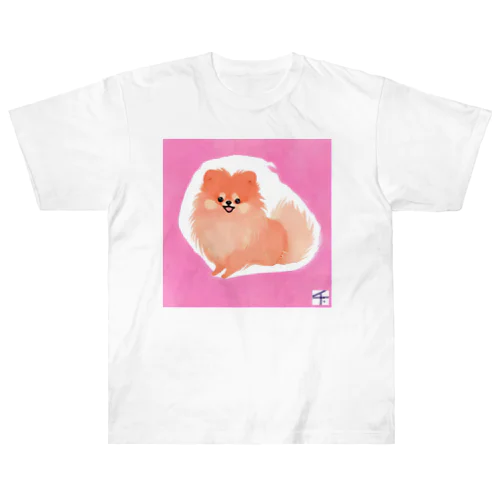 ポメちゃん Heavyweight T-Shirt