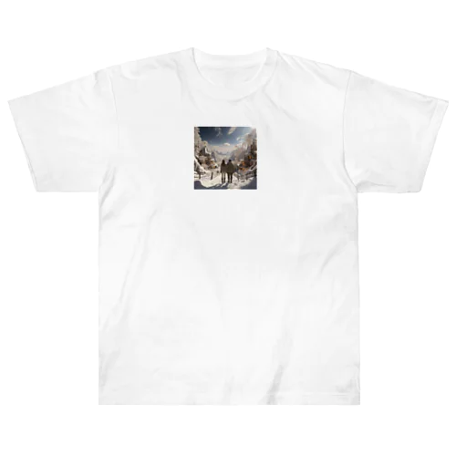 Enchanted Winter Vista Heavyweight T-Shirt