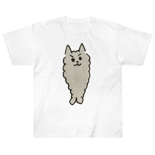 エビフライ犬 ヘビーウェイトTシャツ