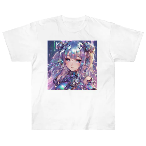 メタリックカラーホログラフィック子さん ヘビーウェイトTシャツ