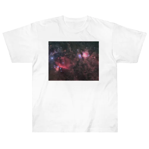 オリオン大星雲と馬頭星雲 Heavyweight T-Shirt