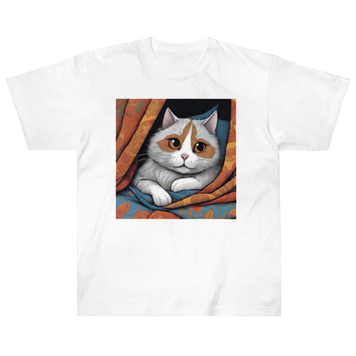 たぬき猫 Heavyweight T-Shirt