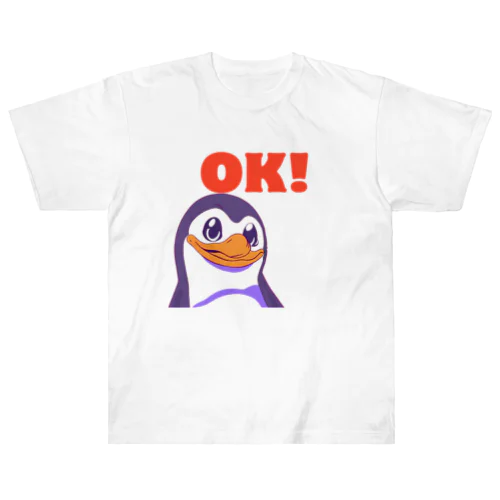 OKペンギン ヘビーウェイトTシャツ