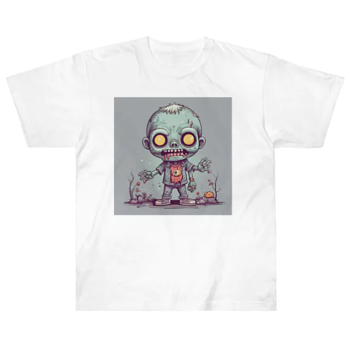 ホラー　ゾンビ３ ヘビーウェイトTシャツ