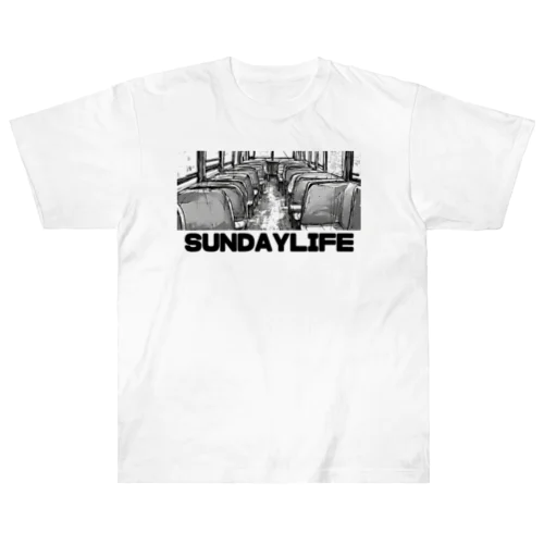 SUNDAYLIFE 座席 ヘビーウェイトTシャツ