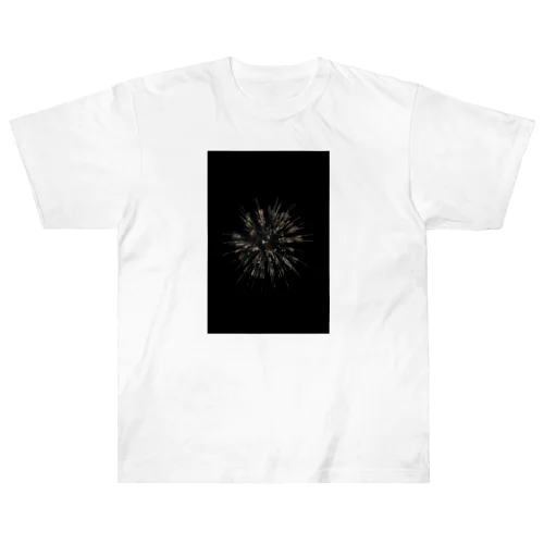 感動の花火 Heavyweight T-Shirt