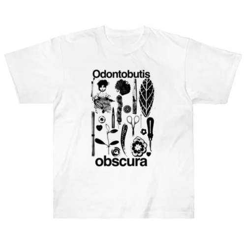 Odontobutis obscura ヘビーウェイトTシャツ