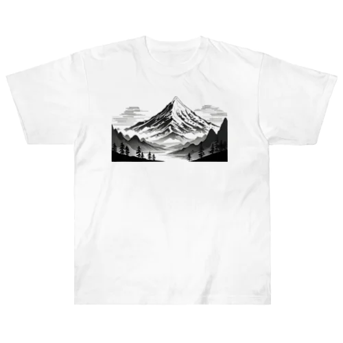 キャンプファッション -The mountain- Heavyweight T-Shirt