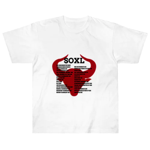 SOXL Holdings ヘビーウェイトTシャツ
