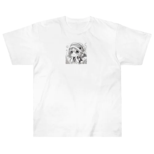 サメJKちゃん Heavyweight T-Shirt