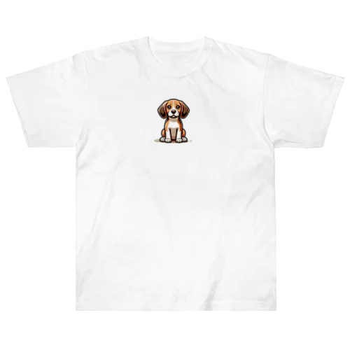 ビーグル【かわいい動物たち】 Heavyweight T-Shirt