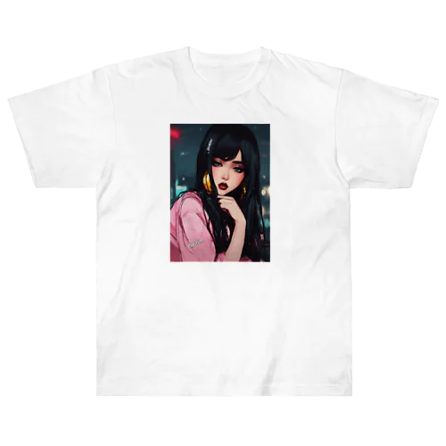 lofi girlNO.5 ヘビーウェイトTシャツ