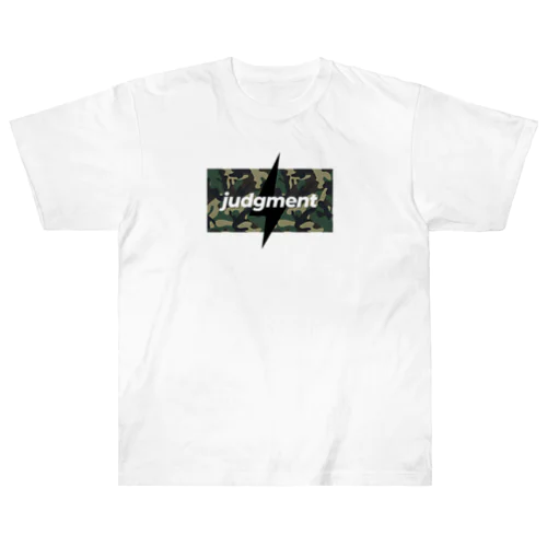 【judgment produce】judgment迷彩（緑） ヘビーウェイトTシャツ