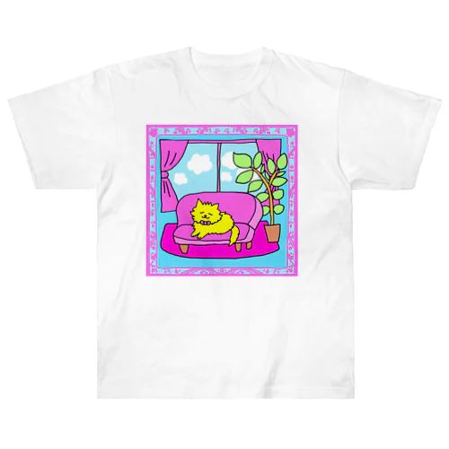 休憩猫 Heavyweight T-Shirt