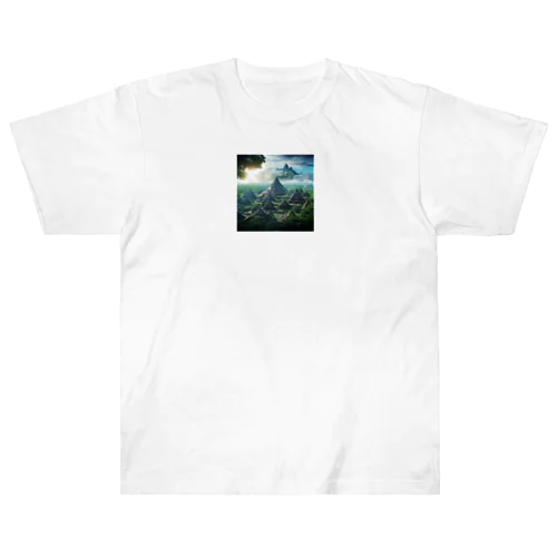 異国の風景　なでしこ1478 ヘビーウェイトTシャツ