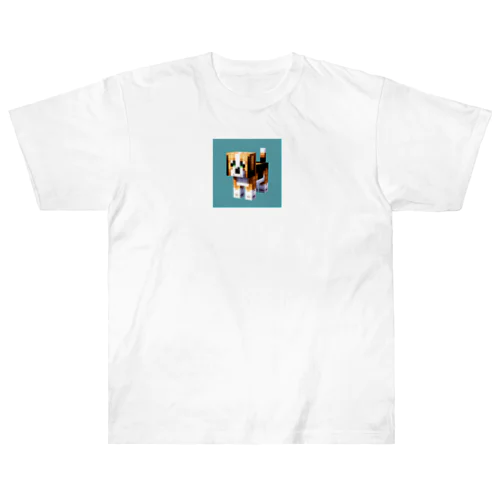 minecraft風ビーグル Heavyweight T-Shirt