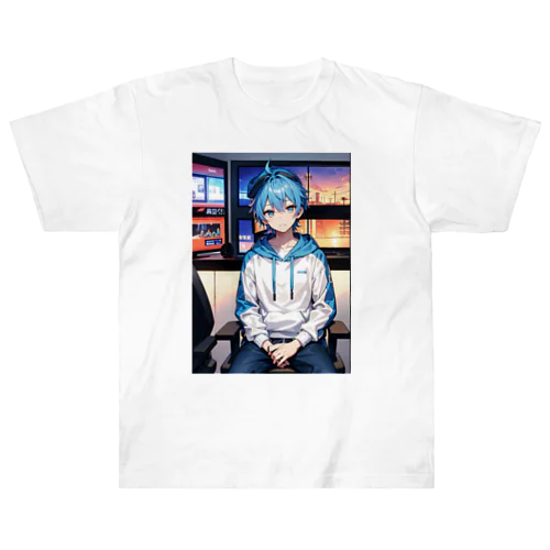 二橋 黎（ふたばし れい：Hutabasi rei）～星屑のアイドル～ Heavyweight T-Shirt