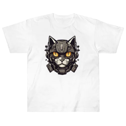 STRANGE-CAT メカ猫 Heavyweight T-Shirt