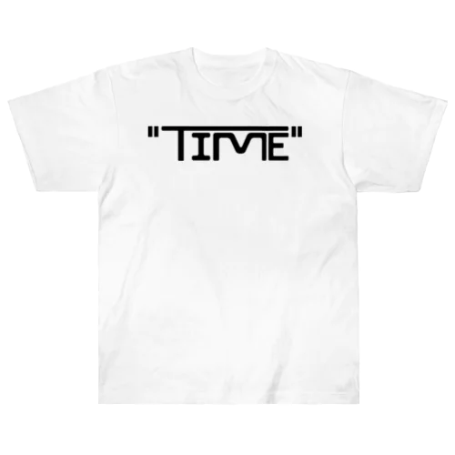 "TIME" ヘビーウェイトTシャツ