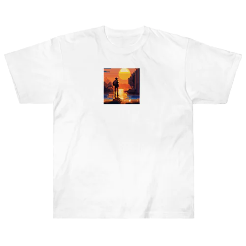 夕日の眺め Heavyweight T-Shirt