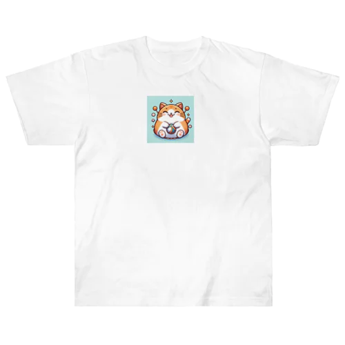 まるねこ37 Heavyweight T-Shirt