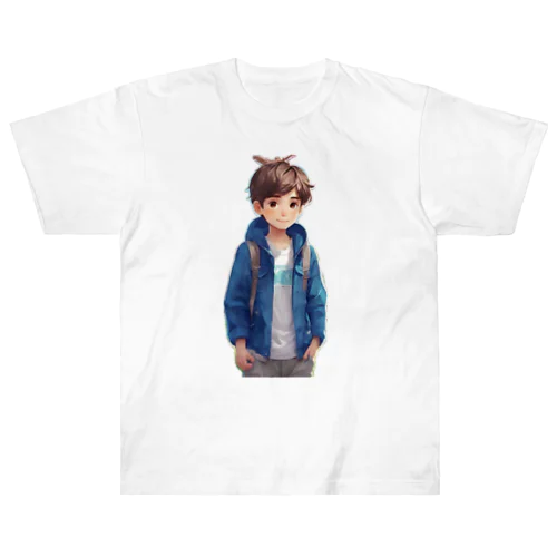 Cute boy A Heavyweight T-Shirt