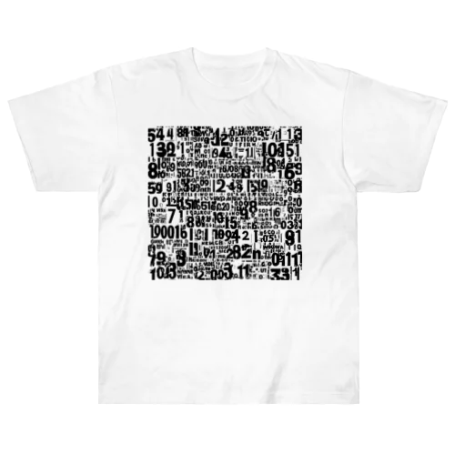 数字アート ヘビーウェイトTシャツ