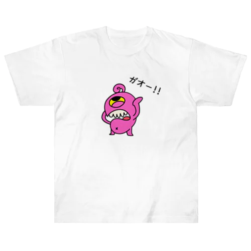 ピンク怪獣 for Kids ヘビーウェイトTシャツ