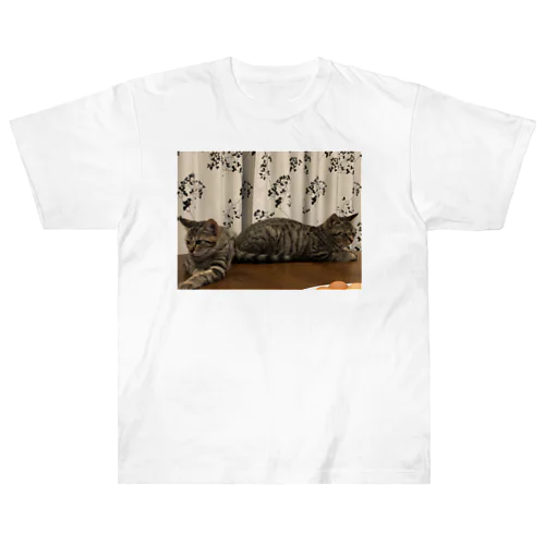 双子猫 Heavyweight T-Shirt