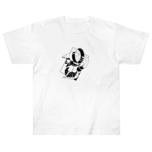 望遠鏡少女 Heavyweight T-Shirt