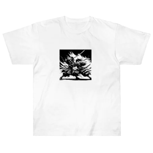 二人のサムライ Heavyweight T-Shirt