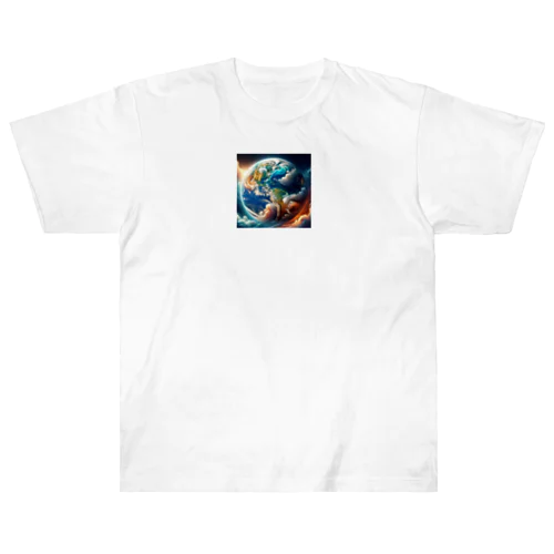 マグニフィセント地球 Heavyweight T-Shirt