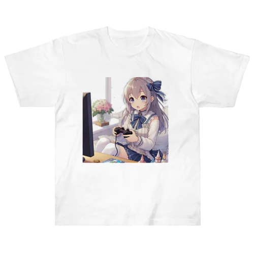 ゲーム女子 ヘビーウェイトTシャツ