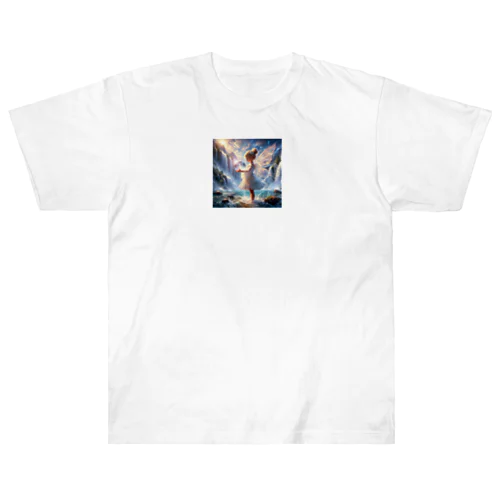 水の妖精 ヘビーウェイトTシャツ