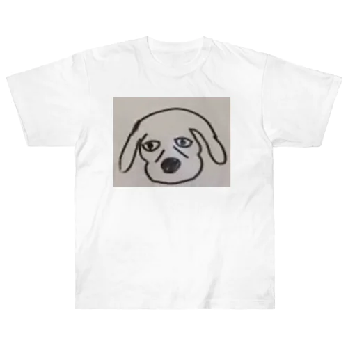 疲れた犬 ヘビーウェイトTシャツ