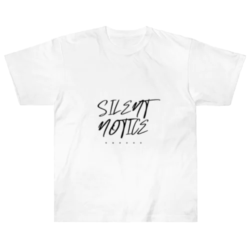 silent notice...... Heavyweight T-Shirt