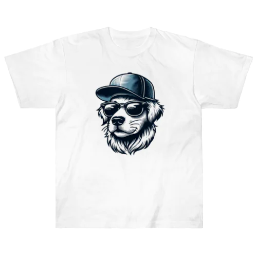 キャップ犬8 Heavyweight T-Shirt