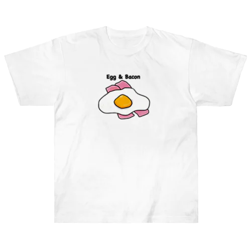 Egg & Bacon  Heavyweight T-Shirt