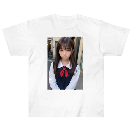 AI美女collection Heavyweight T-Shirt