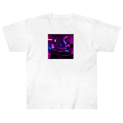 DJロボット2 ヘビーウェイトTシャツ