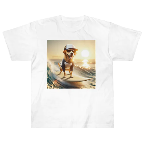 キャップ犬19 ヘビーウェイトTシャツ