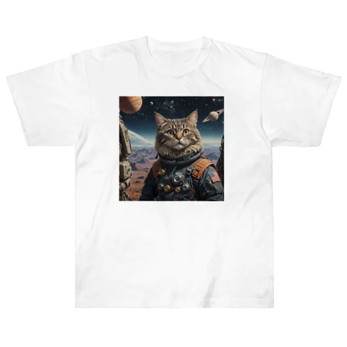 宇宙猫1 Heavyweight T-Shirt