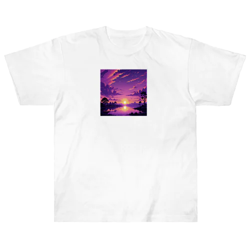 P-chill! (Sunset) ヘビーウェイトTシャツ