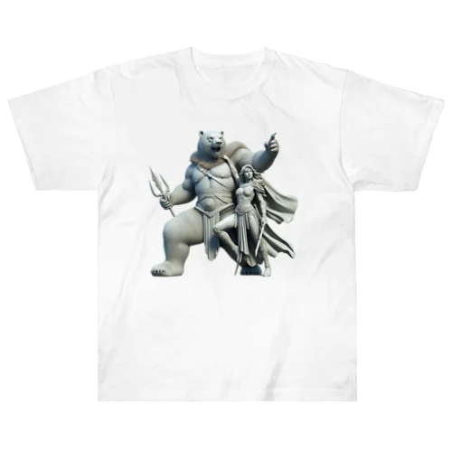 BEARと戦士　B Heavyweight T-Shirt