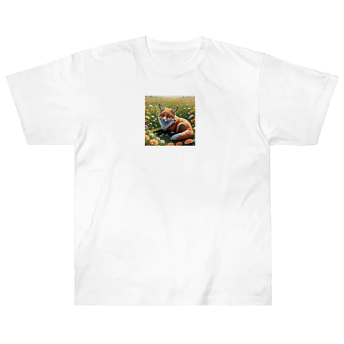 sleep　fox Heavyweight T-Shirt