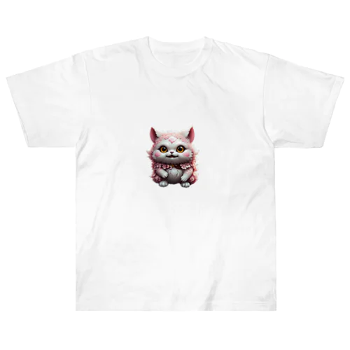 桜妖怪　ゴウカクニャ Heavyweight T-Shirt